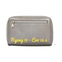 ราคา กระเป๋าสตางค์ใบยาวหนังแท้ผู้หญิงหลายช่องสะดวกเหมือนใหม่ (41214537693)