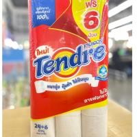 ราคา (แพ็ค 24 ฟรี6 ม้วน) Tendre Big Roll Tissue เทนเดอร์ กระดาษชำระ 30ม้ว x 2 ชั้น (3638112237)