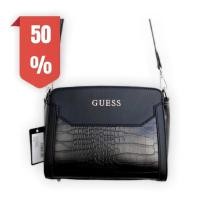 ราคา กระเป๋าสะพายไหล่ GUESS CROC EFFECT SHOULDER BAG (29184780690)