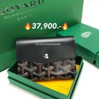 ราคา New goyard saint-gabriel wallet ใช้ดีสุดๆ สีดำสวย (24333122134)
