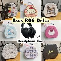 ราคา Fast Shipmentfor Asus ROG Delta เคสหูฟังการ์ตูน EVA แผ่นรองหูฟังปลอกกล่องชุดหูฟังกระเป๋าเก็บ (27469279820)