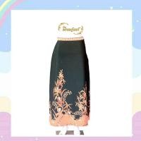 ราคา กระโปรงผ้าปาเต๊ะทรงเอ เอวมีขอบ ติดซิปด้านซ้าย บริการตัดตามไซส์ของลูกค้า รอบเอว สะโพก ความยาว (3429046053)