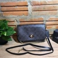 ราคา COACH F34615 MINI RUBY CROSSBODY IN SIGNATURE CANVAS (2338166278)