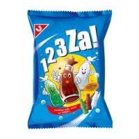 ราคา 123 Za! ลูกอมกลิ่นโคล่า, ครีมโซดา, เลมอน-ไลม์ ตรา 123 ซ่า! จำนวน 100 เม็ด (19506394026)