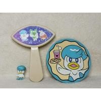 ราคา Pokemon Cafe Rubber Coasters โปเกมอน เป็ดฟ้า โมเดล ที่วางแก้ว แท่ง โมเดลโปเกมอน (42803993200)