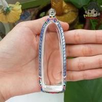 ราคา กรอบพระ กรอบพระเงินผสม | ใส่พระร่วงรางปืนใหญ่ | กว้าง2.6*สูง8.2ซม.(ขนาดจอกระจก) (24904848856)