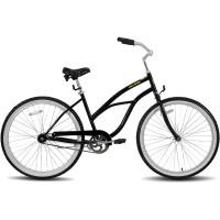 ราคา จักรยานทรงครุยเซอร์ จาก HILAND รุ่น BEACH CRUISER ขนาดล้อ 26นิ้ว สีดำ โครงสร้างเป็นเหล็กไฮเทน (23265879482)
