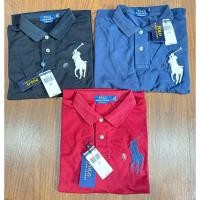 ราคา Polo Ralph Lauren Men Big Pony Polo-Shirt Slim Fit เสื้อโปโลเชิ้ตแขนสั้น ผู้ชาย โปโล ราล์ฟ ลอเรน (26766882441)
