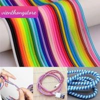 ราคา ที่พันสายชาร์จหูฟัง / พันสายไฟหลากสี / ที่พันสายชาร์จหูฟัง ต่อต้าน-หยุดพัก - จัดส่งสีสุ่ม (41468873875)