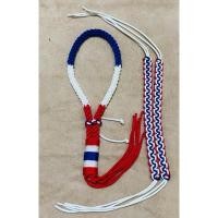 ราคา สีธงชาติไทย3 มงคลมวยไทยพร้อมประเจียดขาว (41113694098)