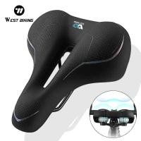 ราคา เบาะจักรยานWEST BIKING ออกแบบเพื่อนั่งสบาย กันกระแทก สำหรับMTB และRoad Bike (40713409619)
