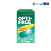ราคา Alcon Opti-Free Rewetting Drops น้ำตาเทียม บรรเทาอาการระคายเคืองตา ตาแห้ง ขนาด 10 ml 02487 (22736340494)
