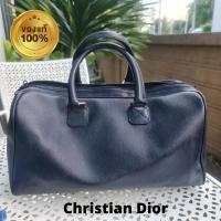 ราคา กระเป๋าดิออร์ทรงหมอนมือสองของแท้ หนังแท้ทรงรังผึ้งสะอาดสวยสีน้ำเงินไฮโซราคาดี (19621521110)