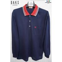 ราคา DAKS LONDON แท้ อก44 เสื้อยืดโปโลแขนยาวสปอต (7569138377)
