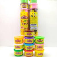 ราคา แป้งโดว์ เซต 10 กระปุกเล็ก Colour Dough Party Pack 10 Mini Can (1ชุด) (1045182934)