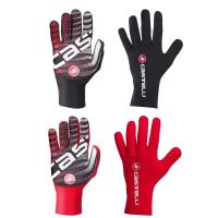 ราคา Long Finger Cycling Glove Castelli Duluvio Winter Men and Women Fleece กันน้ำอุ่น (27091524661)