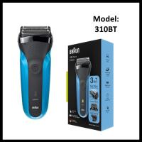 ราคา [Braun] Series 3 310BT เครื่องโกนหนวดไฟฟ้า แบบชาร์จไฟได้ ฟอยล์เปียก และแห้ง 5combs สําหรับผู้ชาย (23863202353)