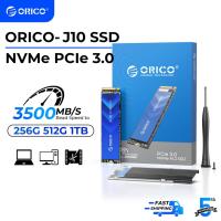 ราคา ORICO 256GB 512GB 1TB SSD M.2 2280 NVME PCIe 3.0 SSD 3500MB/s For Laptop Desktop PC（ORICO-J10） (21493086828)