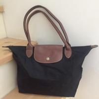 ราคา กระเป๋า Longchamp ลองชอม แท้ Size S สีดำ หูยาว มือสอง (1576231010)