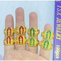 ราคา กำไลเกลียวทองท้าวเวสสุวรรณ ลงยา ราคาส่ง แหวนพิรอดไอไข่ สีทองสีเงินและลงยาพร้อม (19583681094)