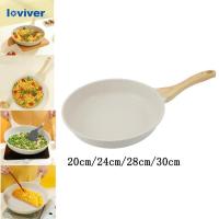 ราคา [Loviver] เครื่องครัวกระทะนอนสติ๊กพร้อมที่จับกระทะไข่หิน Frypan สําหรับห้องครัว (28764624673)
