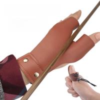 ราคา ชุดอุปกรณ์ป้องกันนิ้วยิงธนูหนังวัวสำหรับธนูแบบดั้งเดิม อุปกรณ์ป้องกันนิ้วยิงธนูแบบมองโกลสำหรับนักกีฬามืออาชีพ (27079930872)