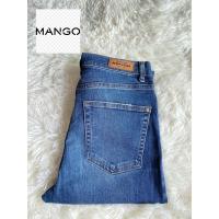 ราคา {เอว27-28}ผ้ายืด MANGO แท้%มือ2 (22538391338)