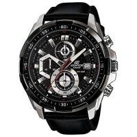 ราคา Edifice นาฬิกาข้อมือผู้ชาย สายหนัง รุ่น EFR-539L,EFR-539L-1A (26887985079)