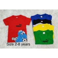 ราคา เสื้อยืด พิมพ์ลาย Borong 12 helai Puma Elmo (22969207774)