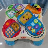ราคา โต๊ะกิจกรรม Fisher-Price ของเล่นเสริมพัฒนาการเด็ก มือสอง มีเสียง มีไฟครบ (8272105131)