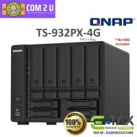 ราคา QNAP TS-932PX-4G NAS อุปกรณ์เก็บข้อมูลเครือข่าย (HDD 9-BAY WITH 10GBE SFP+ AND 2.5GBE) สินค้าแท้ ประกันศูนย์ไทย 3 ปี (24440932816)