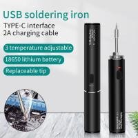 ราคา Luxianzi 15w ชุดหัวแร้ง Usb ไร้สาย Fast Melting Tin แบตเตอรี่แบบชาร์จไฟได้เชื่อมไฟฟ้า (25937936952)