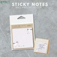 ราคา Midori Sticky Notes ลายลูกบอลและแมว 19096006 เครื่องเขียนไดอารี่/สมุดบันทึกของญี่ปุ่น (40958375241)
