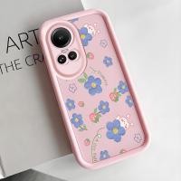 ราคา เคสสำหรับ OPPO Reno 10 5G Reno 10 Pro 5G Reno 10 Pro Plus เคสกระต่ายดอกไม้ (42857781111)