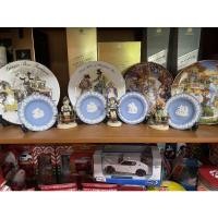 ราคา ขายเหมา Wedgwood Blue Jasperware จาน 4.25 นิ้ว (16371397060)