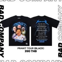 ราคา QTเสื้อยืดผ้าฝ้าย Badcompany เสื้อทัวร์สกรีนลาย "ประวิททัวร์" (23637598350)