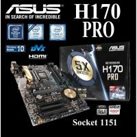 ราคา Mainboard INTEL ASUS H170-PRO (Socket 1151) มือสอง พร้อมส่ง แพ็คดีมาก!!! [[[แถมถ่านไบออส]]] (10509198750)