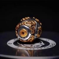 ราคา ลูกปัดเงิน Spacer ขนาดใหญ่ สำหรับสร้อยข้อมือ Seiko สไตล์ใหม่ 9.4 mm พร้อมใช้งานทันที (40217545726)