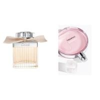 ราคา น้ำหอม Chanel chance eau tendre สีชมพู eau de toilette EDT 100 ml / Chloé signature eau de parfum EDP โบว์ครีม 75ml (18089232253)