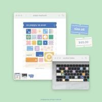 ราคา as peppy as ever / keyboard sticker / pepplepop (29262265028)