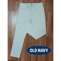ราคา กางเกงผ้าคอตตอน ยี่ห้อ old navy สีครีมเอิร์ทโทน แบรนด์จากอเมริกา ผ้านุ่มใส่สบายสุดๆ (8675054434)