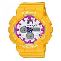 ราคา Casio Baby-G นาฬิกาข้อมือผู้หญิง สีเหลือง Resin Strap รุ่น BA-120-9BDR (295578699)
