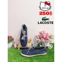 ราคา Lacoste ผ้าใบ สลิปออน มือ 2 (3455231700)