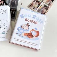 ราคา Sea Salt Milk Coffee INS Fresh And Cute 6 Inch Photo Album 36 Pockets Card Book Idol Card Photocard Storage Collection (27767566548)