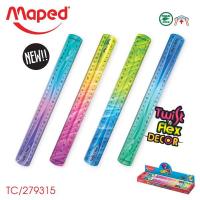 ราคา ไม้บรรทัดเยลลี่ Maped ม้วนได้ งอได้ ไม่หัก 20 และ 30 cm. (9174009780)