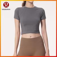 ราคา Lululemon เสื้อแขนสั้น คอกลม เซ็กซี่ เหมาะกับการเล่นโยคะ ออกกําลังกาย วิ่ง 1325 (28862015887)