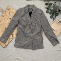 ราคา Blazer สีน้ำตาล ลายสก๊อต kiabi มือหนึ่ง size eur 36 อก36 ไหล่ 15.5 มีฟองน้ำบางๆ รอบแขน12 ยาว 27 (16427258149)