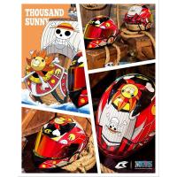 ราคา หมวกกันน็อค Bilmola x One Piece Limited Edition รุ่น Veloce S Thousand Sunny (28778004304)