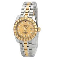 ราคา Tudor Classic Series 18k Gold Automatic Mechanical Watch Female (40462706105)