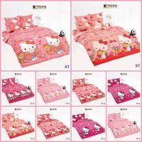 ราคา TOTO ชุดผ้าปูที่นอนลายลิขสิทธิ์(ไม่รวมผ้านวม) 3.5/5/6 ฟุต คิตตี้ Hello Kitty 2025 KT87 KT88 KT89 KT90 (3602969128)